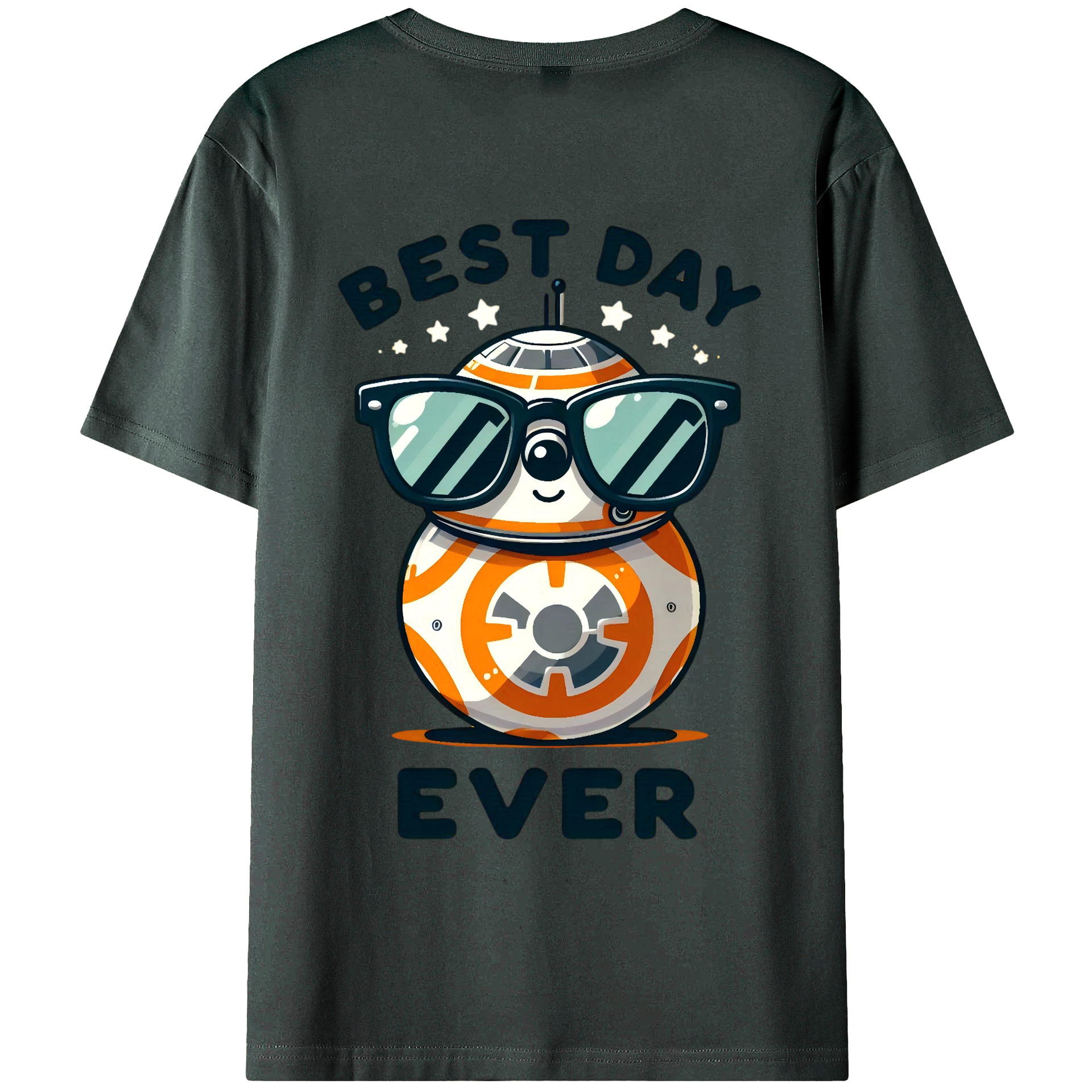 （画像用） スター・ウォーズ Star Wars 綿100％ メンズ半袖Tシャツ（バックプリント） 通気性
